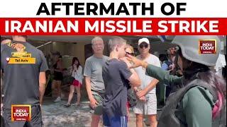 Iran's Missile Attack On Tel Aviv: Impact Site Shows Extensive Damage | India Today News