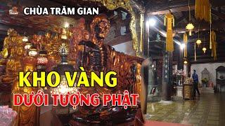 Nghệ thuật cất giấu kho vàng dưới tượng phật hơn 500 năm trong chùa Trăm Gian #hnp