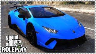 GTA 5 Roleplay - 'CRASHED' Rented Lamborghini Performante | RedlineRP #528