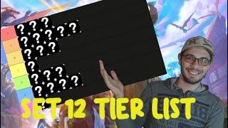 TIER LIST For ALL the 4 And 5 Cost Champions! - TFT Set 12 Pro