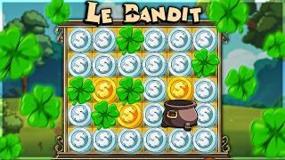 HUGE WIN On LE BANDIT SLOT!! (SO MANY CLOVERS)