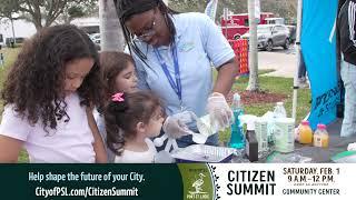 Help us shape the future of Port St. Lucie at the 2025 #IamPSL Citizen Summit