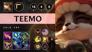 Teemo Top vs Vladimir: Triple Kill, Godlike - NA Grandmaster Patch 14.22