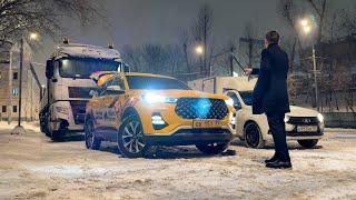 CHERY TIGGO 7 PRO В ТАКСИ / ТАКСОПАРК ROOLIM / Fossibot DT2