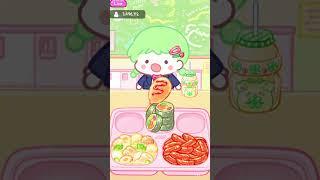 This kimbap WHY 이 김밥 뭐예요⁉️ #tanghulumaster #탕후루의달인 #フルーツ飴の達人 #asmr #mukbang #schoollunch