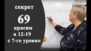 Секреты колориста от  Тани Шарк. Секрет № 69. Как покрасить волосы в 12-19 с 7-го уровня.