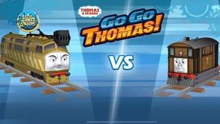 Thomas & Friends: Go Go Thomas | DIESEL 10 Vs TOBY, Daring Docks MAP! By Budge