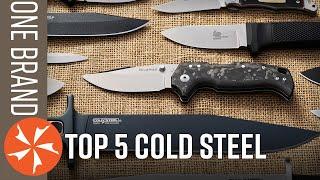 Top 5 Cold Steel Knives - One Brand Collection Challenge