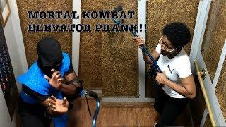 MORTAL KOMBAT ELEVATOR PRANK!