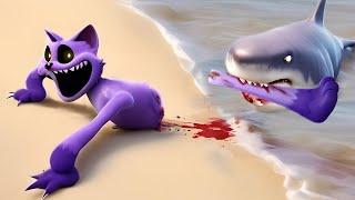 CATNAP Summer In Real Life?! Poppy Playtime 3 Cartoon Animation