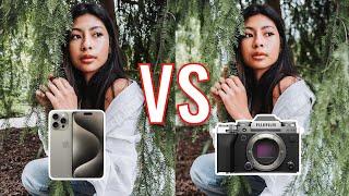 The iPhone 15 Pro Rivals Professional Cameras | iPhone 15 Pro vs Fujifilm XT5