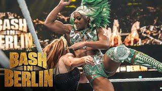 The Unholy Union vs. Bianca Belair & Jade Cargill – Title Match: WWE Bash in Berlin 2024 highlights