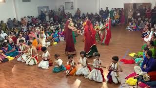 Nrutya Seva by kids during Grand Shree Seeta Rama Kalyanam on April 10th 2022 at SKV,  NJ, USA