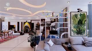 Modern Living Room Interior Design | New Décor Ideas in Bangalore.