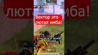 Вектор АПНУЛИ! #метророяль #pubgmobile #пабгмобайл #пубгмобайл #пубгм #1307