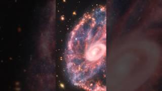 JWST Unveils Secrets of the Cartwheel Galaxy! #shorts  #space  #nasa