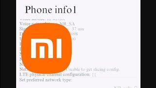 FORCE 5G ONLY SETTING| XIAOMI MI REDMI MOBILES | PHONE INFO | HIDDEN SETTINGS.