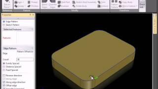 How to create an Offset Pattern in IRONCAD