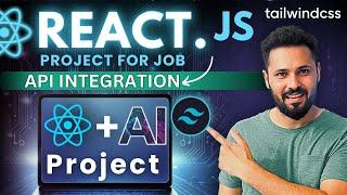 React JS Project with tailwind in Hindi #4 Generate Gemini API Key & Integrate it in React APP