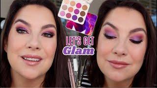 GLAM EYES Step-by-Step - New Palette Test