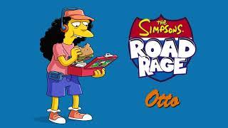 All Otto Voice Clips • The Simpsons Road Rage • All Voice Lines • Funny • 2001
