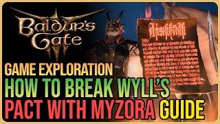 How to Break Wyll's Pact with Mizora Baldur's Gate 3 - Loophole Achievement