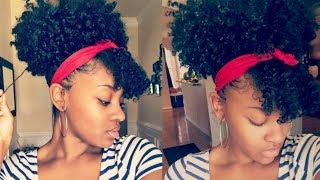 High Puff w/ Bangs Tutorial