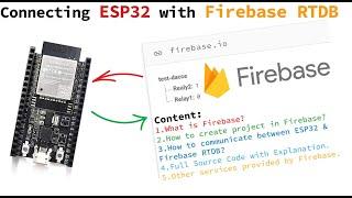 Connecting ESP32 with Google Firebase| Firebase Real-Time Database setup | ESP32 Firebase tutorial