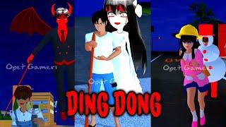 KUMPULAN VIDEOS SHORT BEST HOROR DINGDONG OPET GAMERS || DINGDONG SAKURA SCHOOL SIMULATOR