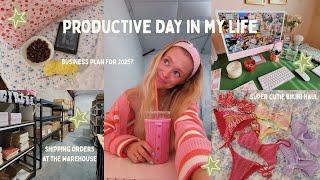 SPEND THE DAY WITH ME AS A FULL TIME SMALL BUSINESS OWNER!