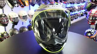 Arai Tour-X 5 Trail Motorcycle Helmet (Matt Yellow)