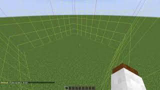 how to create 1 chunk border in minecraft?