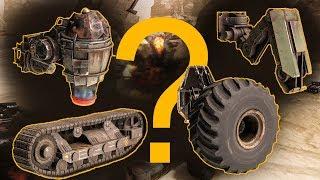 Ховеры - Гусеницы - Ноги - Бигфуты Что выбрать ? - Crossout