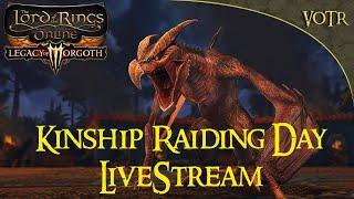 LOTRO Kinship Raiding Day - Kinship Epic Battle & Events - Crickhollow - [Livestream ] [ 1440p 2k ]