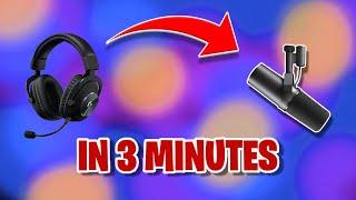 How to make ANY mic sound BETTER for FREE! (VOICEMEETER BANANA)