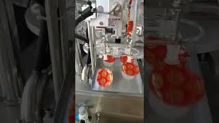 Semi automatic tray sealer machine #machine #factory #packaging #cleanerfillingmachine #copper #cnc