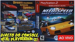 [LIVE ESPECIAL DIRETO DO CONSOLE REAL SONY PLAYSTATION 2] NEED FOR SPEED: HOT PURSUIT 2 ATÉ ZERAR!