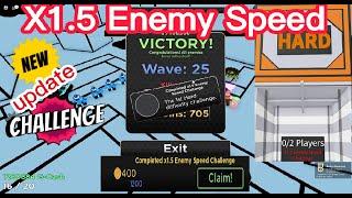 Geometry Defense SOLOChallenge#New Update (X1.5 Enemy Speed)