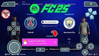 EA FC 2025 PPSSPP FULL TRANSFER NO TEXTURE NO SAVEDATA 