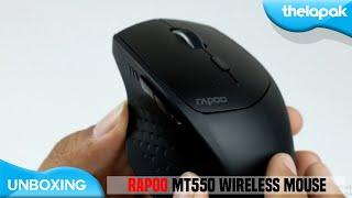 Mouse Wireless Rapoo MT550 - UNBOXING