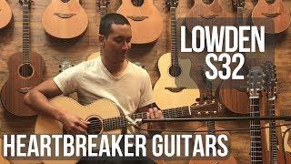 Lowden S32 on Sale Heartbreaker Guitars