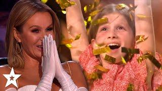 What a Voice! Young Girl Wins the GOLDEN BUZZER on Britain's Got Talent!