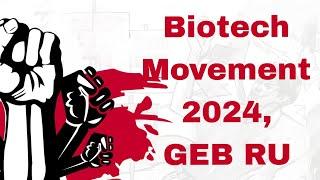 Biotech Movement 2024, GEB RU | Day 1