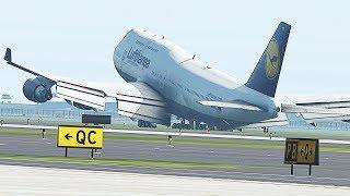 Landing the World's Heaviest Boeing 747 in X-Plane 11