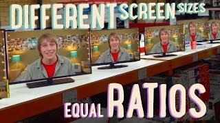 Equal Ratios | All Those Different Size Screens | PBSMathClub