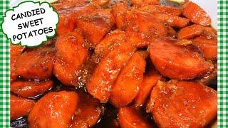 The BEST Stove Top CANDIED SWEET POTATOES Recipe ~ Tess Cooks4u