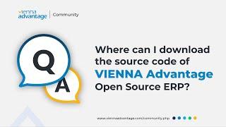 Where to download the source code of VIENNA Advantage Free and Open Source ERP