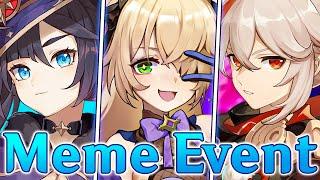 This WHOLE event is MEME material | ft. Fischl, Mona & Kazuha | Genshin Impact Sumer fantasia