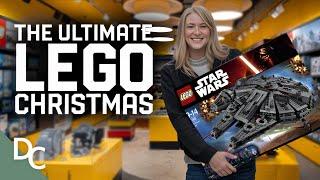 A Look Inside The Largest LEGO Store During Christmas | A Big Lego Christmas | @DocoCentral