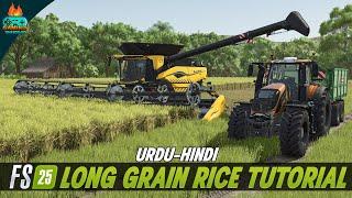 How to Plant & Harvest Long Grain Rice in Farming Simulator 25